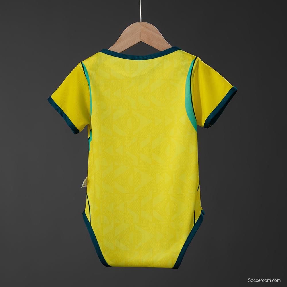 26/27 Brazil Baby Home Jersey 9/12