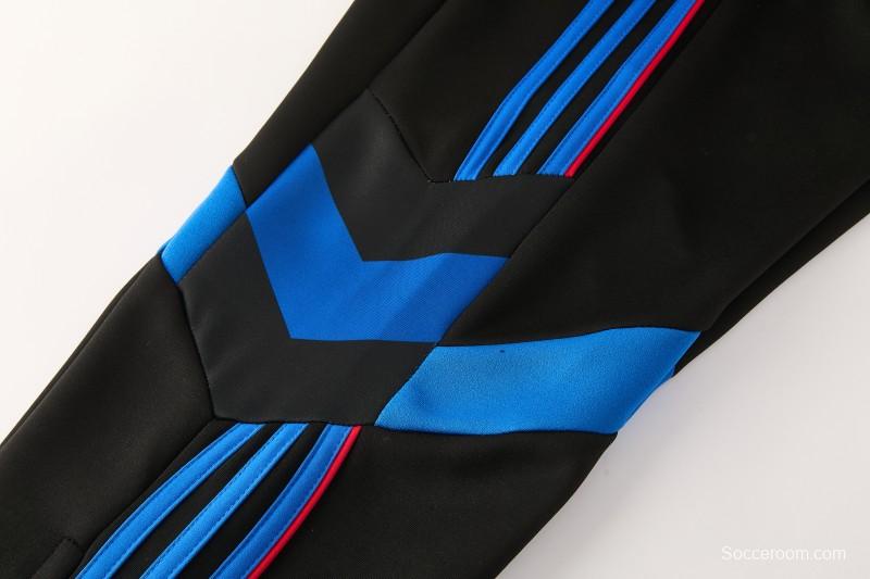 2026/27 Adidas Originals  White Full Zipper Jacket Tracksuit + Navy Blue Long Pants