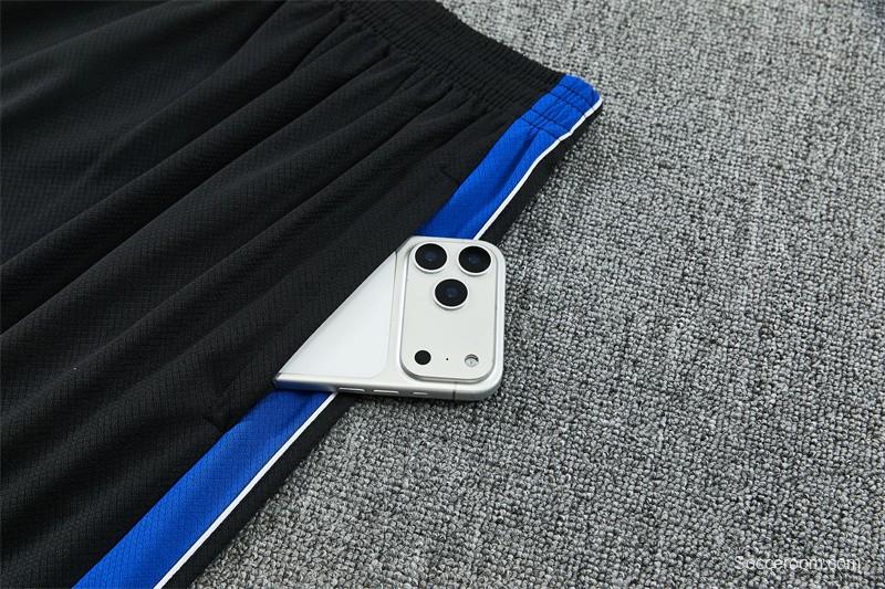 2026 Atletico Madrid Black Short Sleeve+Soccer Shorts