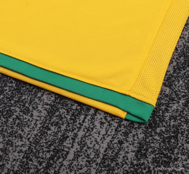 Retro Kids 2006 Brazil Home Jersey