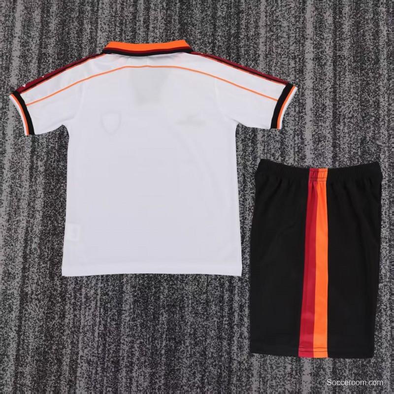 Retro 98/99 Kids Roma Away Jersey