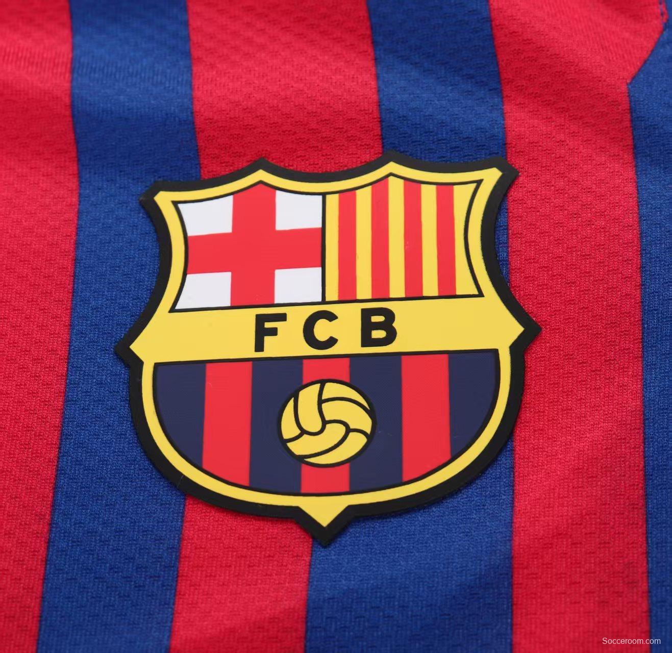 Retro 11/12 Kids FC Barcelona Home Jersey