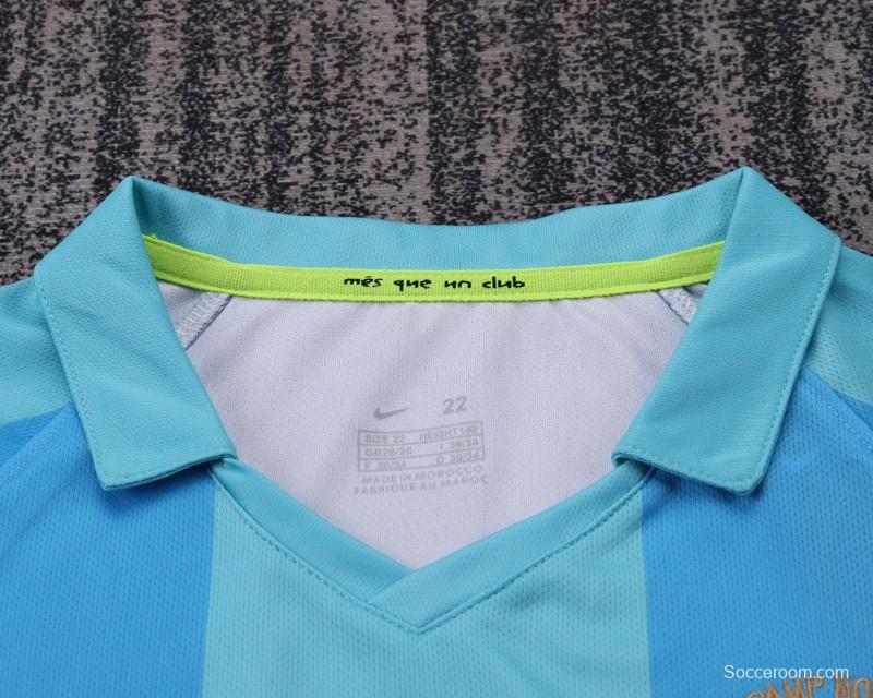 Retro Kids 07/08 FC Barcelona Away Jersey