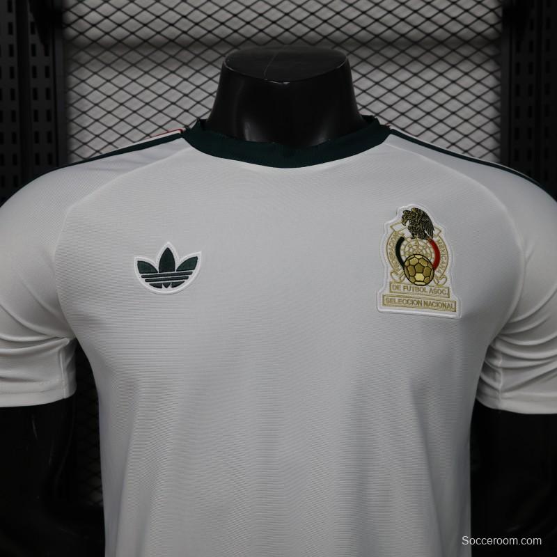 Player Version 2026 Mexico Away White Jersey
