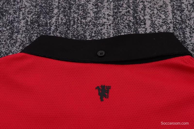 Retro Kids 13/14 Manchester United Red Home Jersey