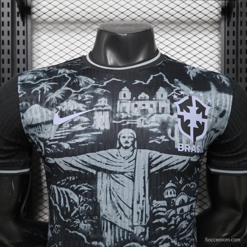 Player Version 2026 Brazil Special Edition Black  Jersey