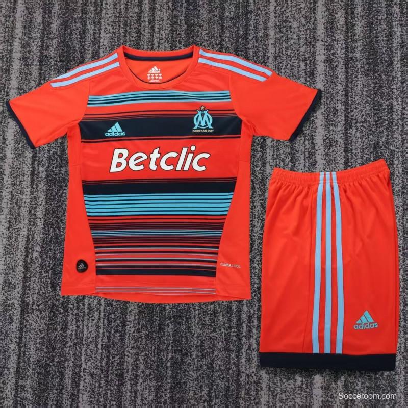 Retro Kids 11/12 Olympique Marseille Away Jersey