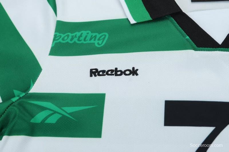 Retro Kids 99/00 Sporting Lisbon Home Jersey