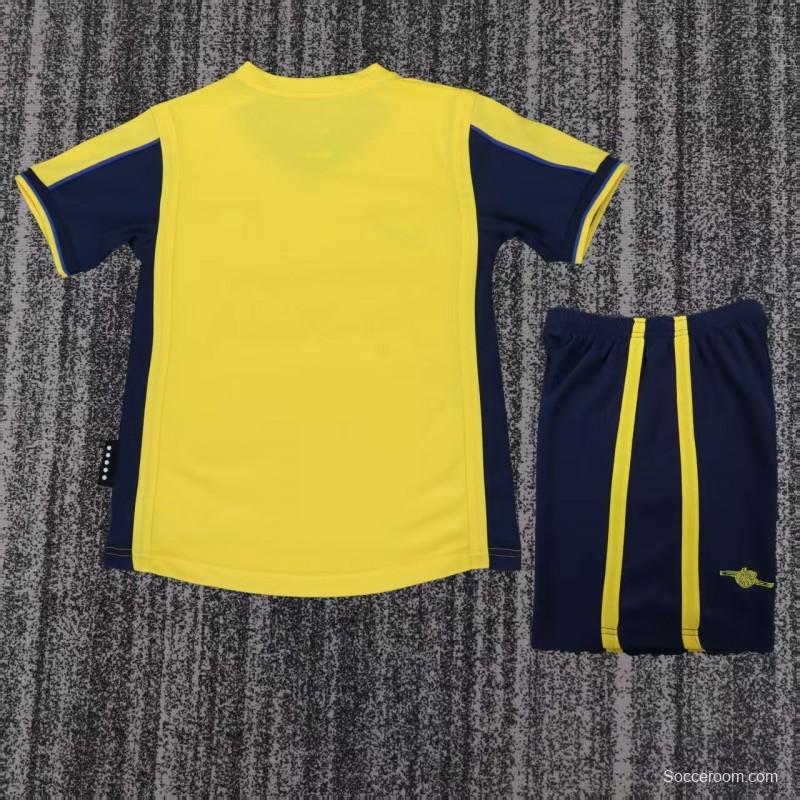 Retro Kids 00/01 Arsenal Away Jersey