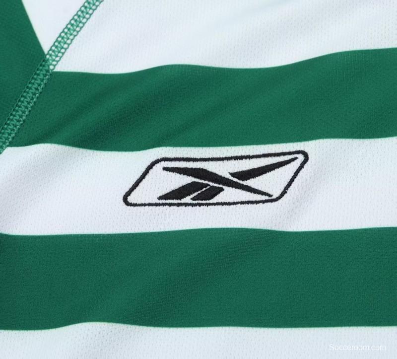 Retro Kids 03/04 Sporting CP Home Jersey