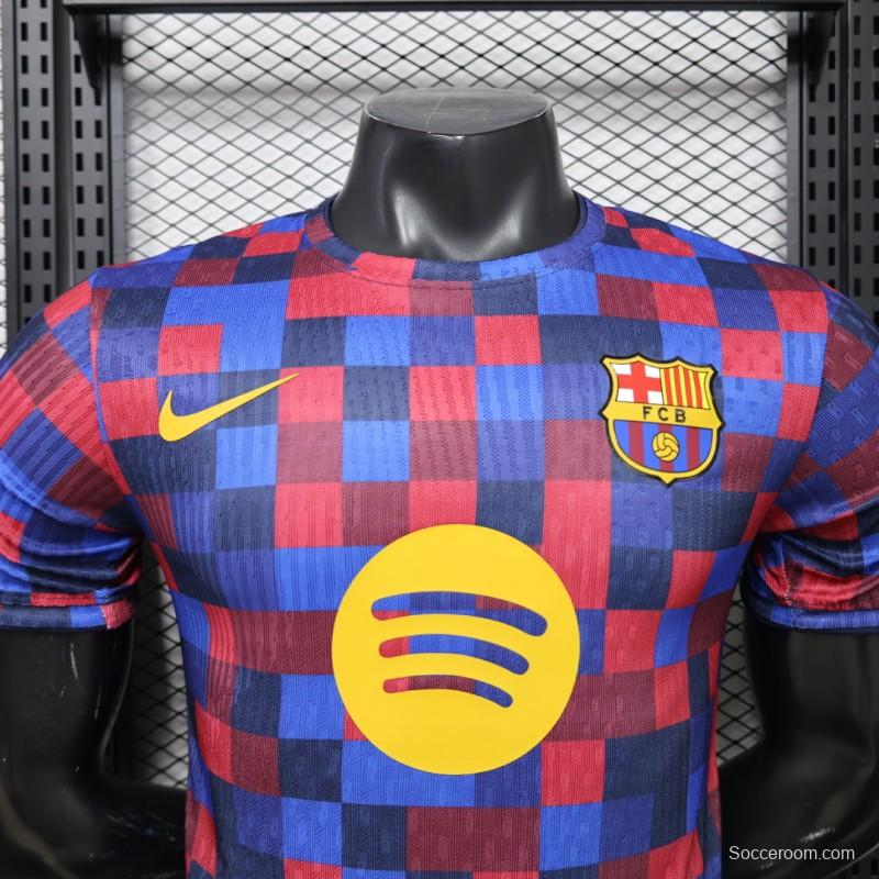 Player Version 26/27 Barcelona Pre-Match Top Jersey