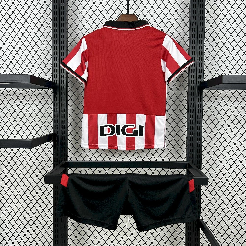2025/26 Kids Athletic Bilbao Home Kit