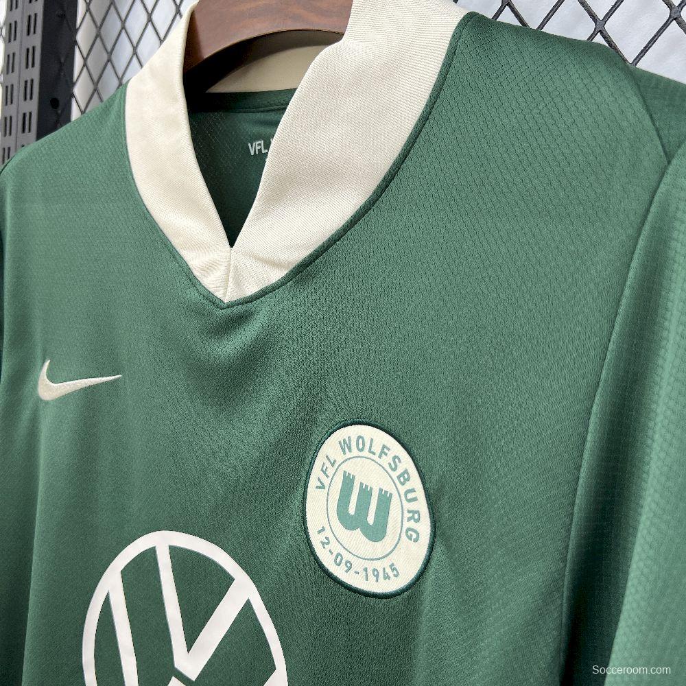 2025/26 Mens Wolfsburg Maillot Stadium Jersey