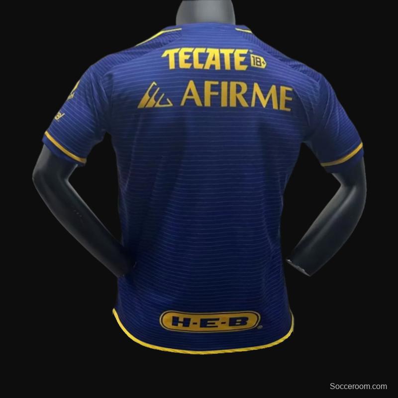 23/24 Tigres UANL Away Blue Jersey