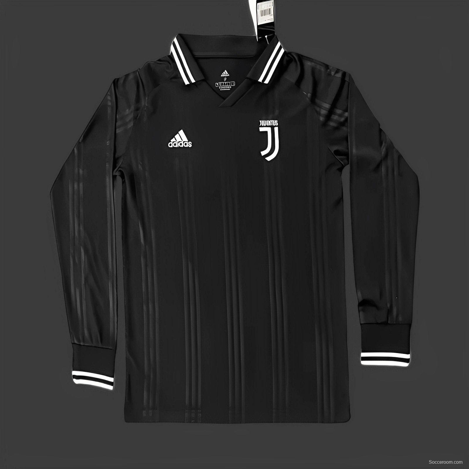 23/24 Juventus Black Long Sleeve Jersey