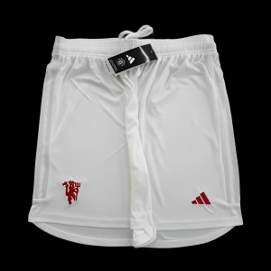 23/24 Manchester United Third White Shorts