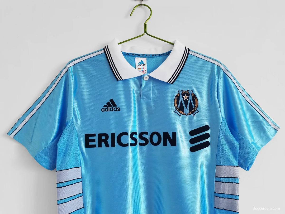 Retro 98/99 Marseille away Soccer Jersey