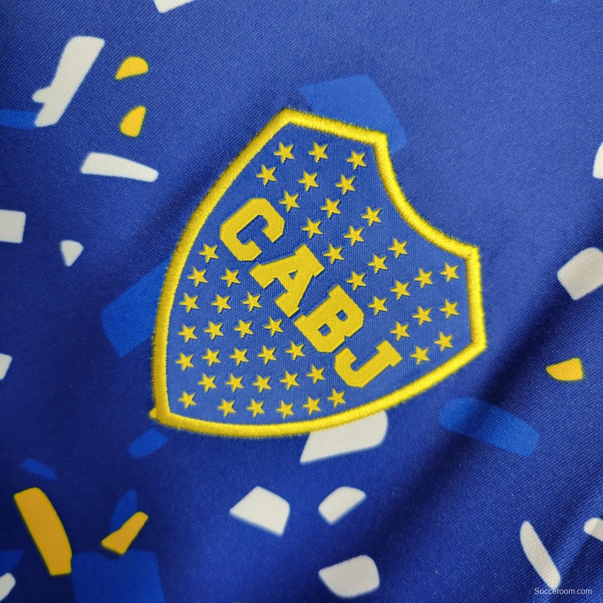 23/24 Boca Juniors Blue Training Jersey