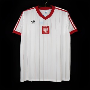 Retro 1982 Poland Home Jersey