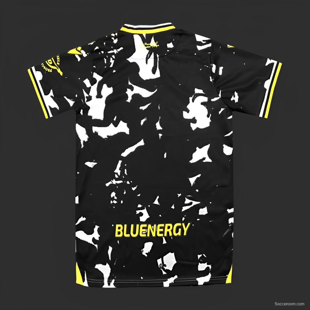 23/24 Udinese Away Black Jersey