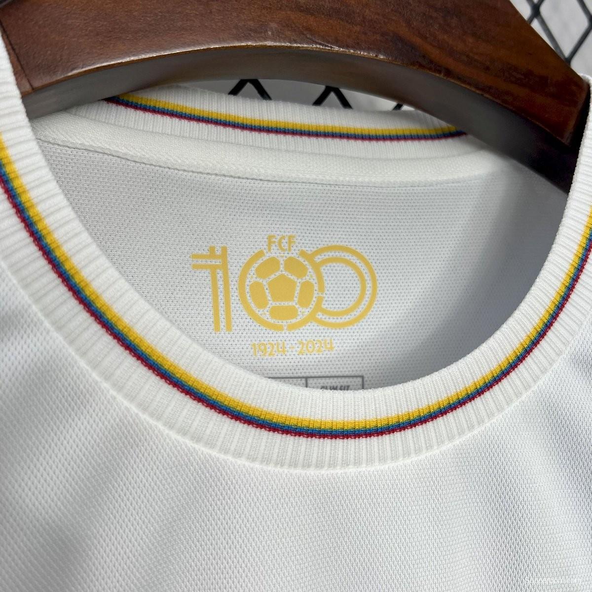 2024 Colombia White 100Th Anniversary Jersey