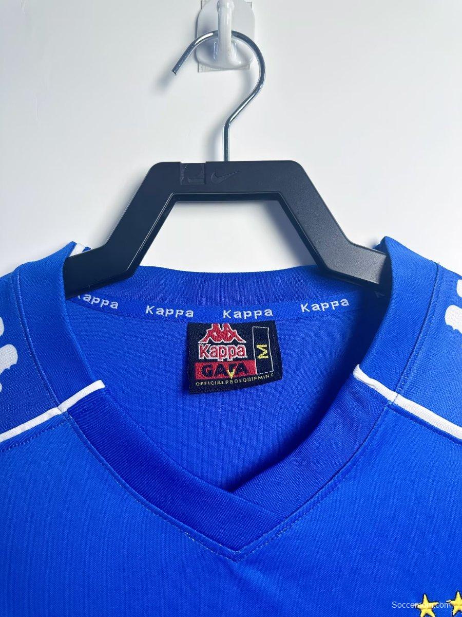 Retro 99/00 Juventus Away Blue Jersey