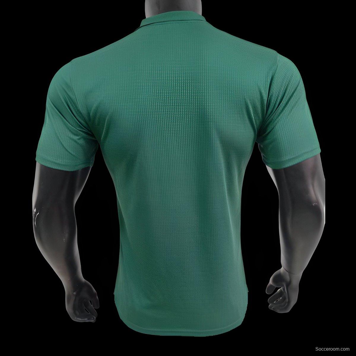 Player Version 24/25 Real Madrid Green Polo Jersey