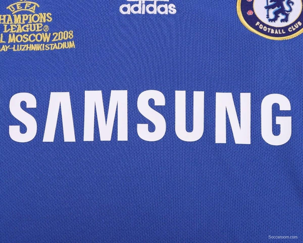 Retro Kids 07/08 Chelsea Home Champion Jersey