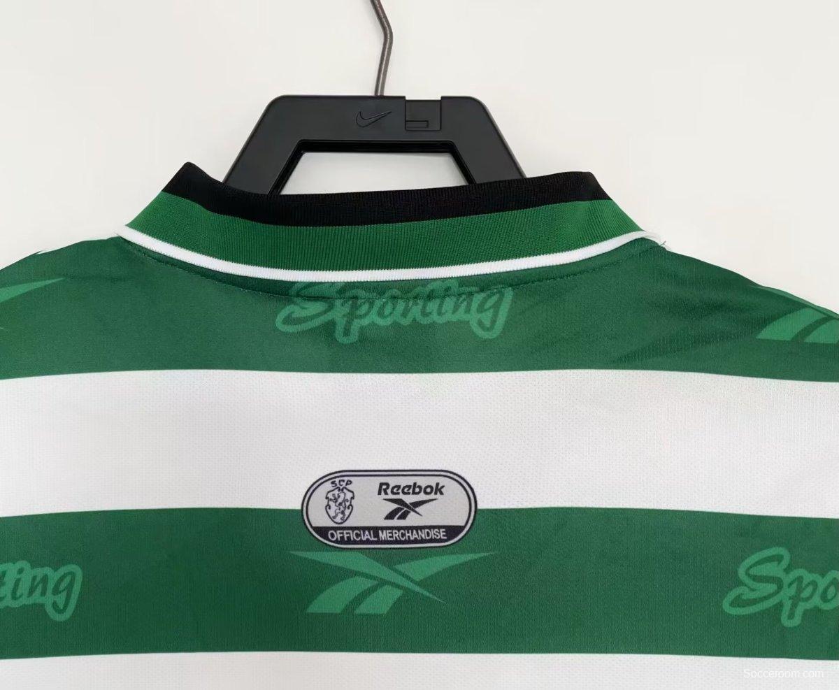 Retro 99/00 Sporting Lisbon Home Jersey
