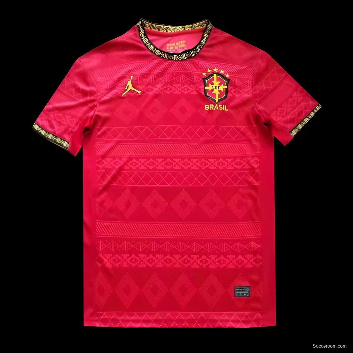 2025 Brazil Red Special Jersey
