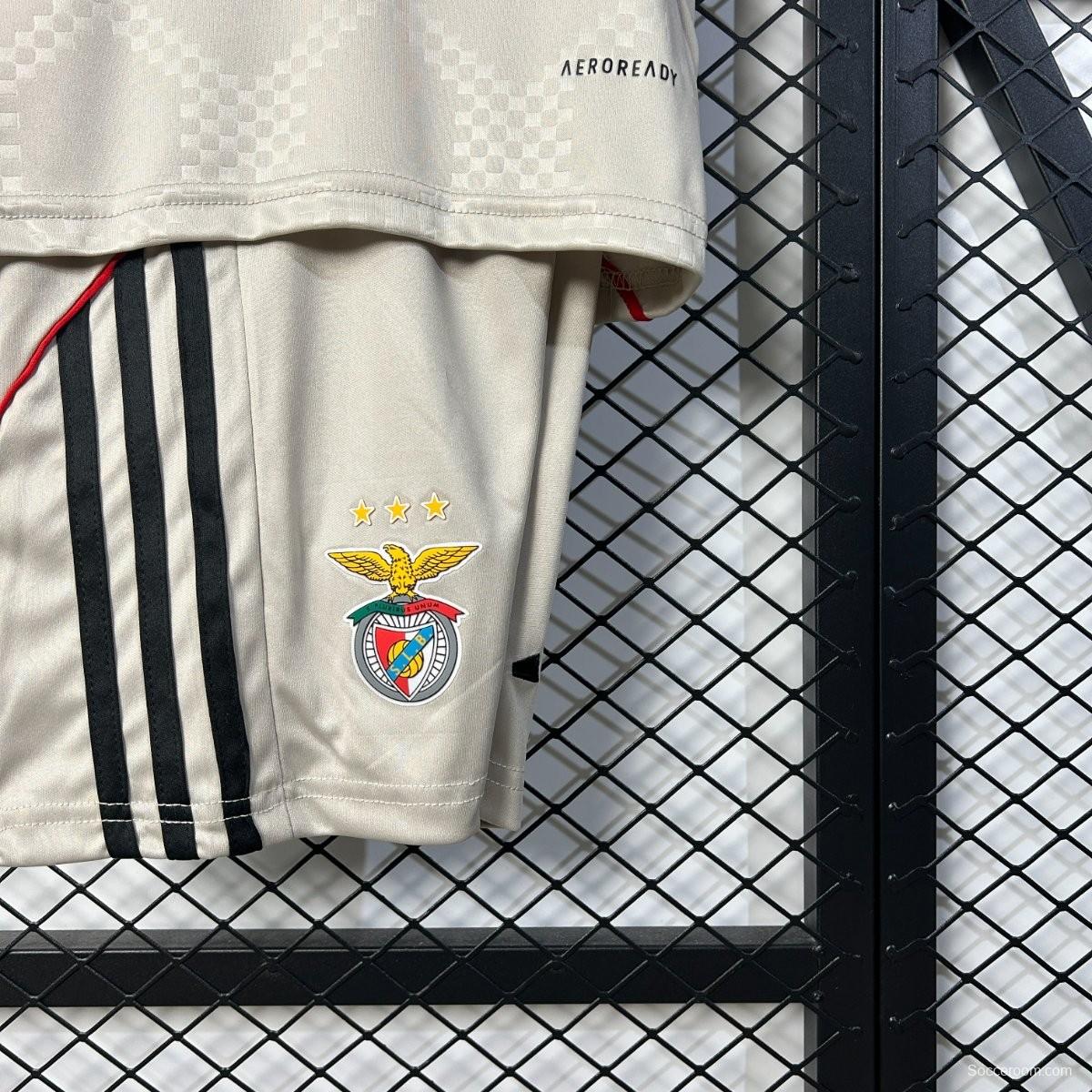 25/26 Kids Benfica Away Jersey