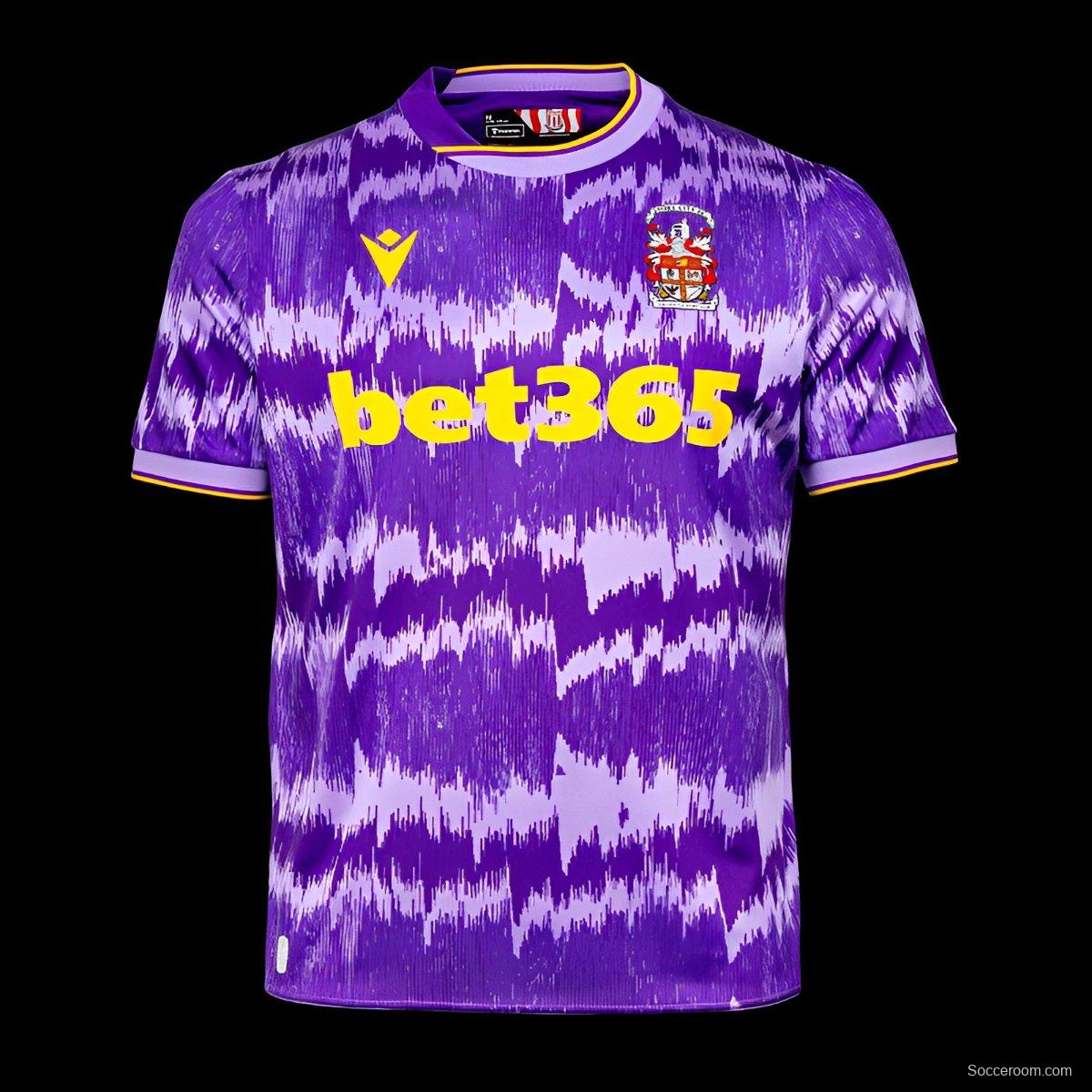 25/26 Stoke City Away Purple Jersey