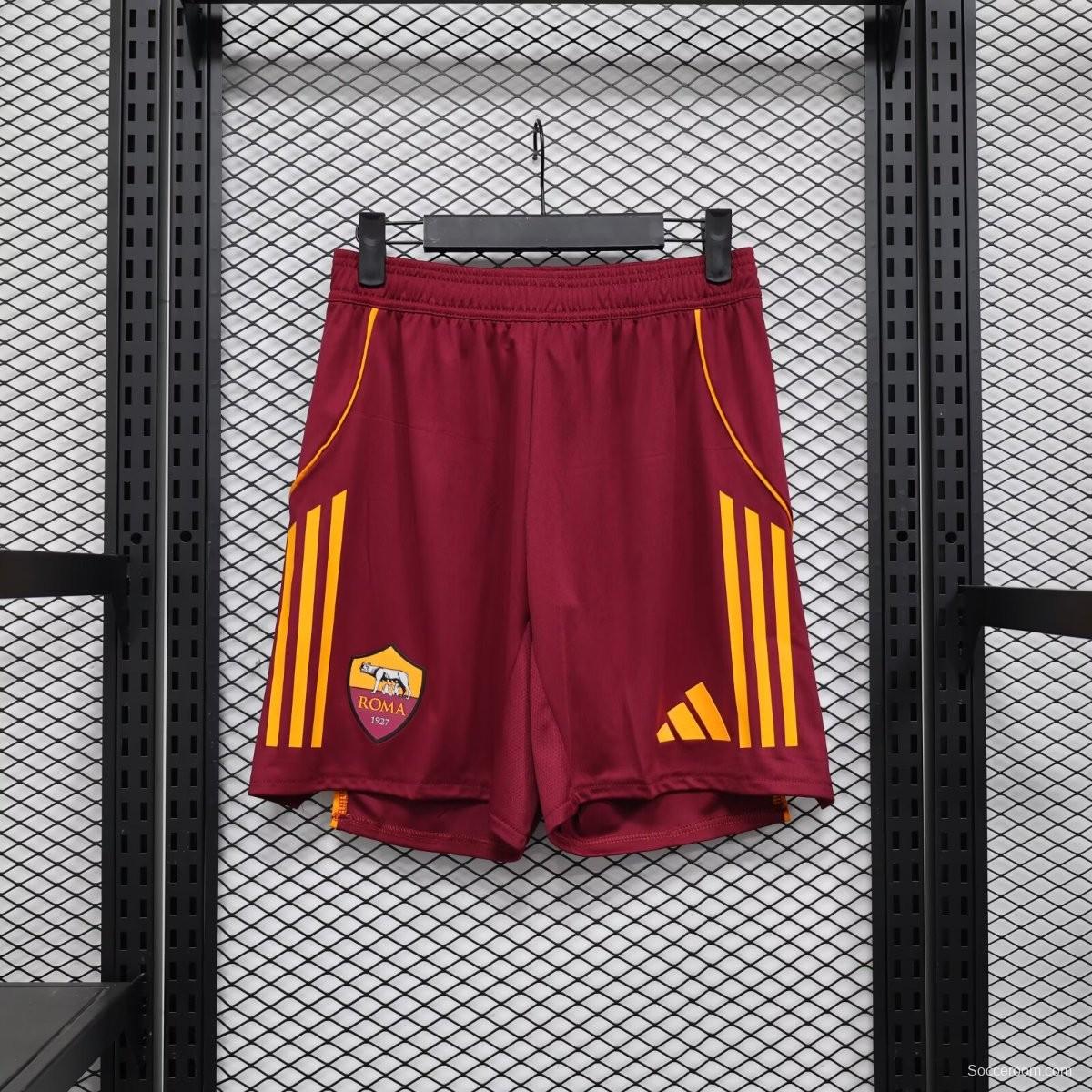 Player Version 25/26 Roma Home Shorts
