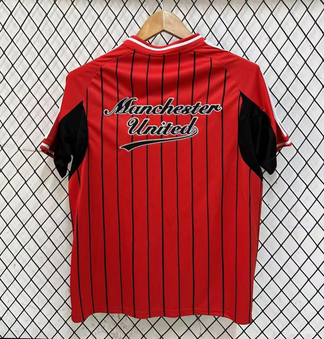 25/26 Manchester United US Pack Baseball Jersey
