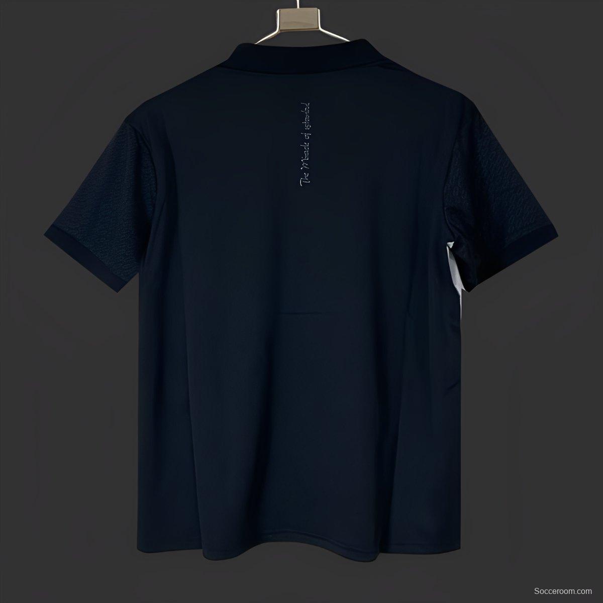 25/26 Liverpool Istanbul 2005 Print Polo Black Jersey