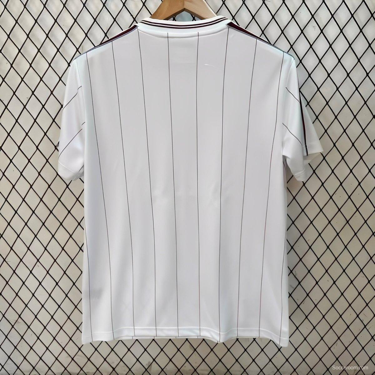 25/26 Aston Villa Adidas Original Terrace Icons WHITE Jersey