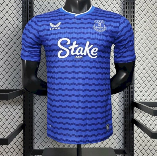 2025/26 Player Version Mens Everton Home Jersey