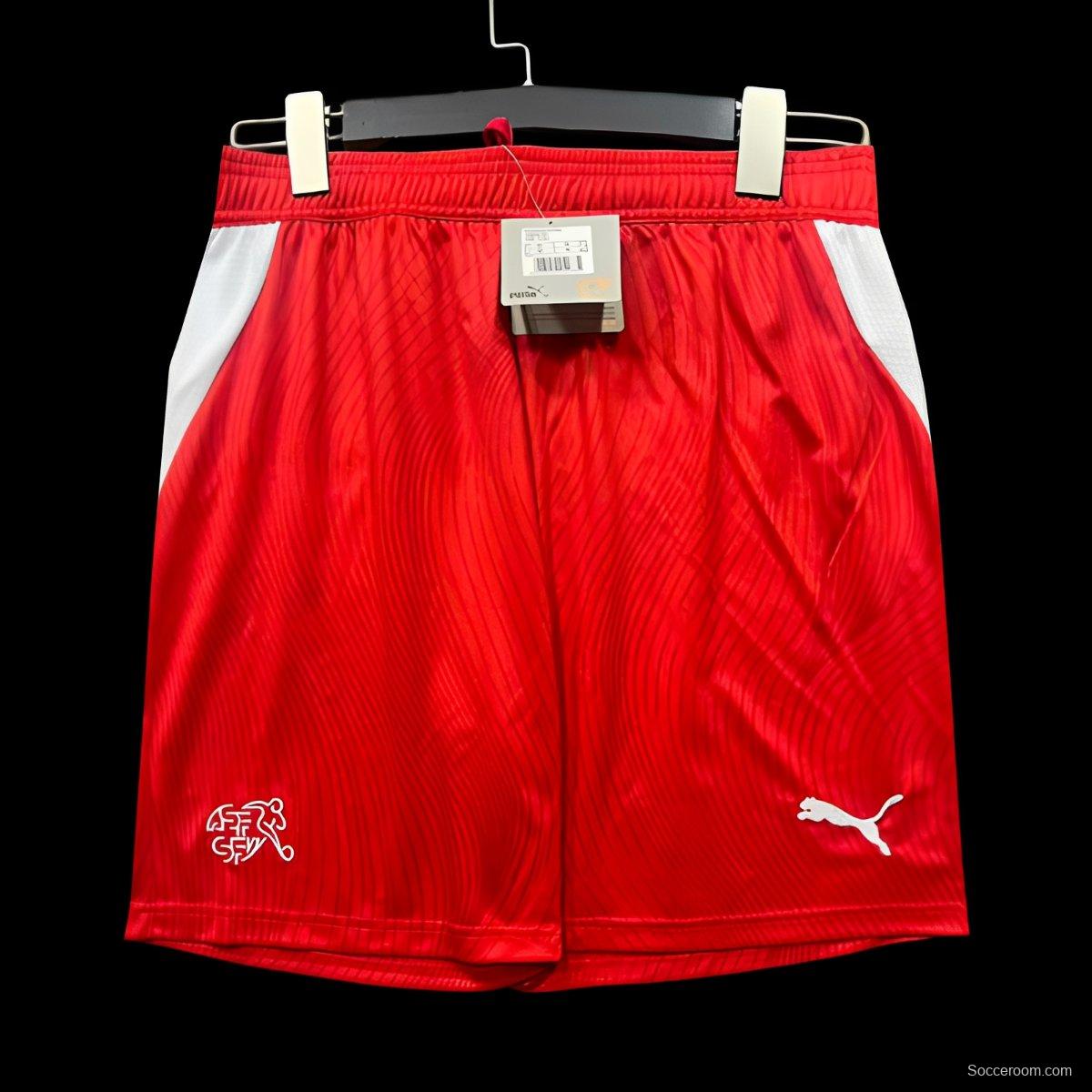 2026 Switzerland Home Shorts