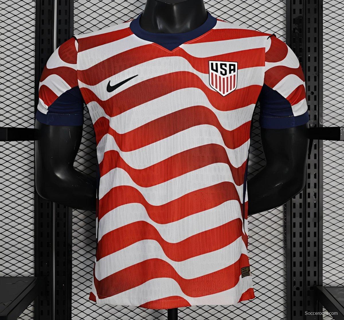 Player Version 2026 USA Home Jersey