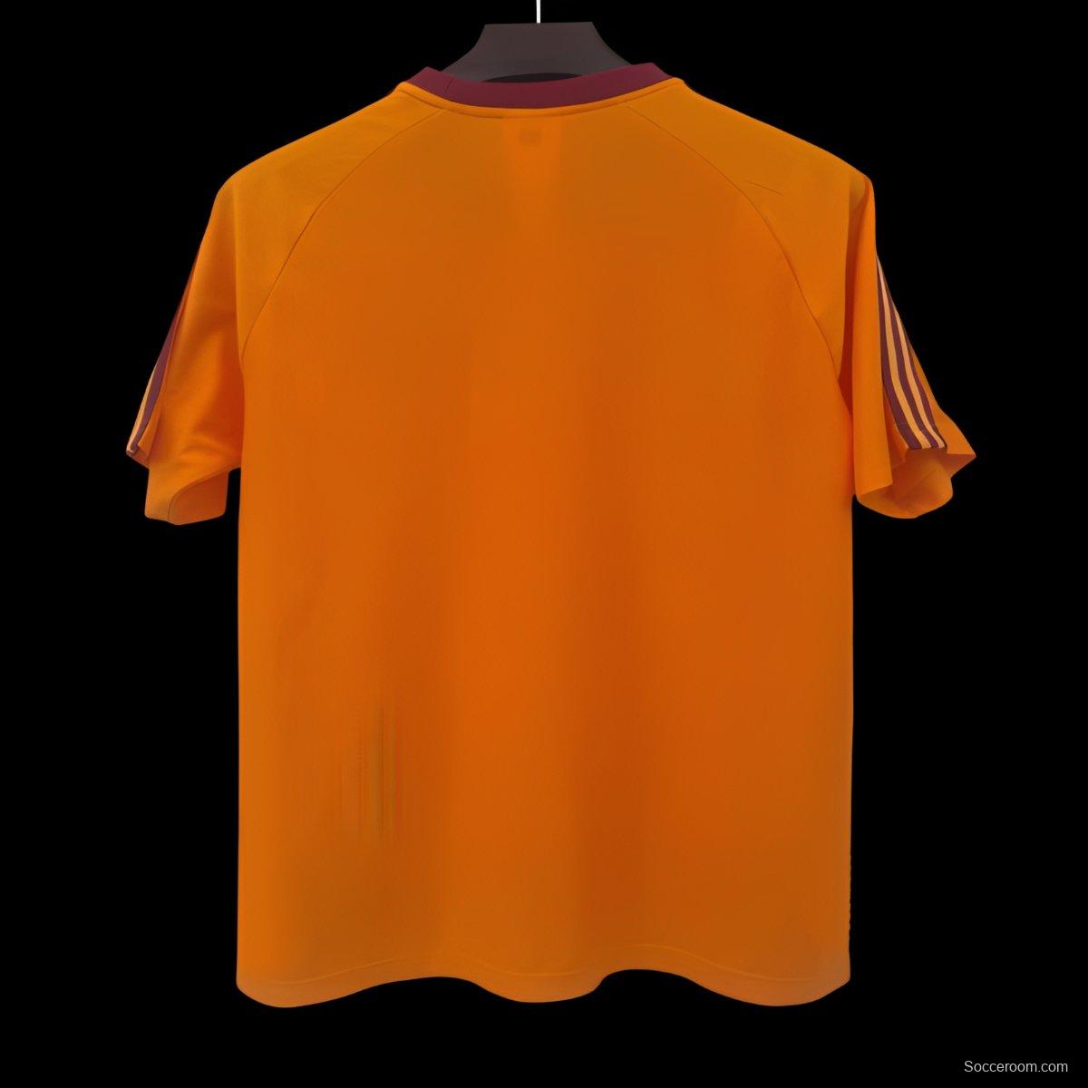 25/26 Roma Adidas Original Orange Jersey