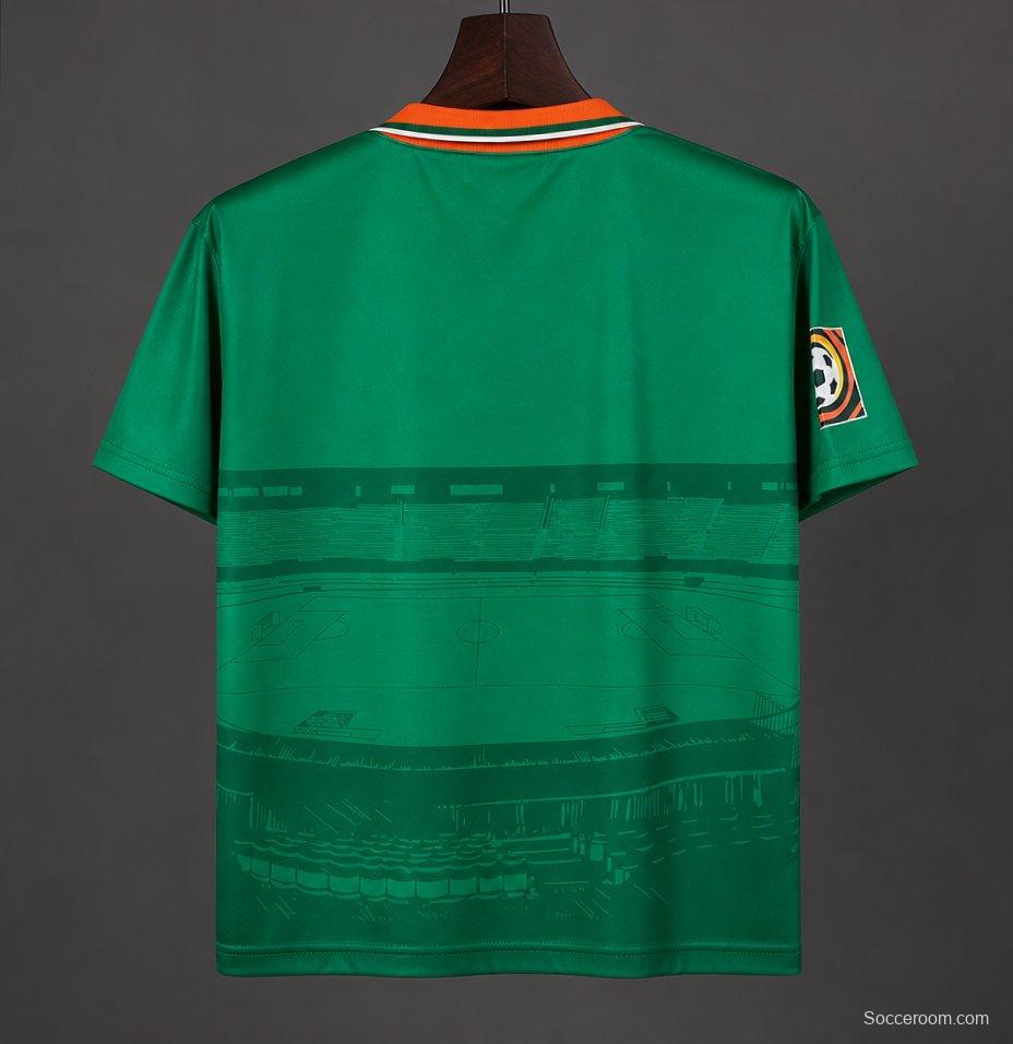 Retro 96/97 Fortuna Dusseldorf Away Green Jersey