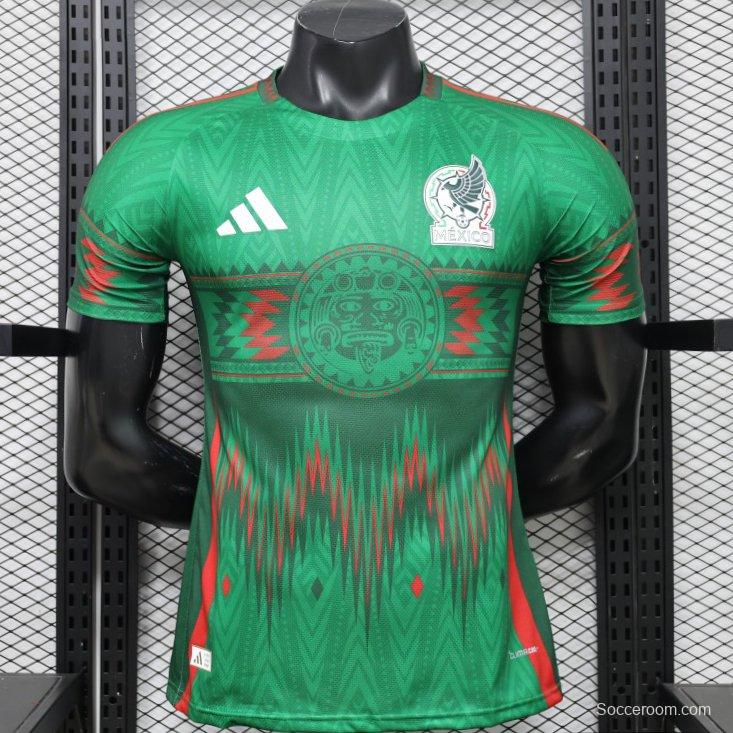 Player Version 2026 Mexico Green  Special Edition Home Jersey