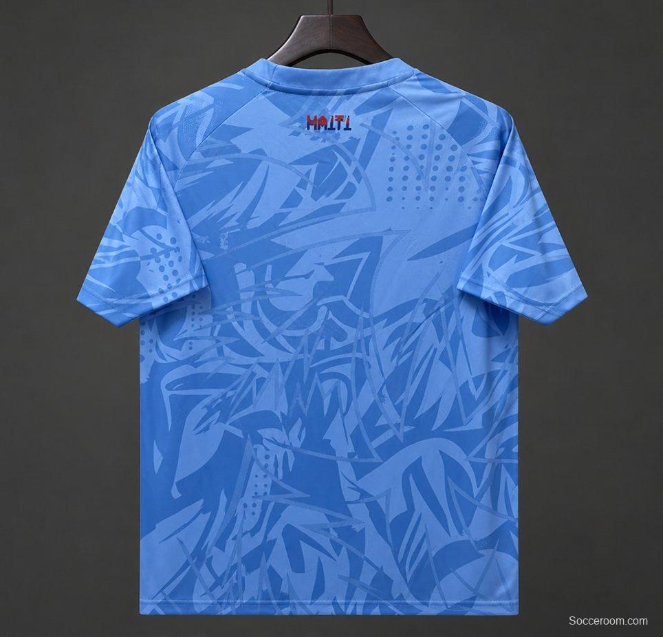 2026 Haiti Goalkeeper Sky Blue Jersey