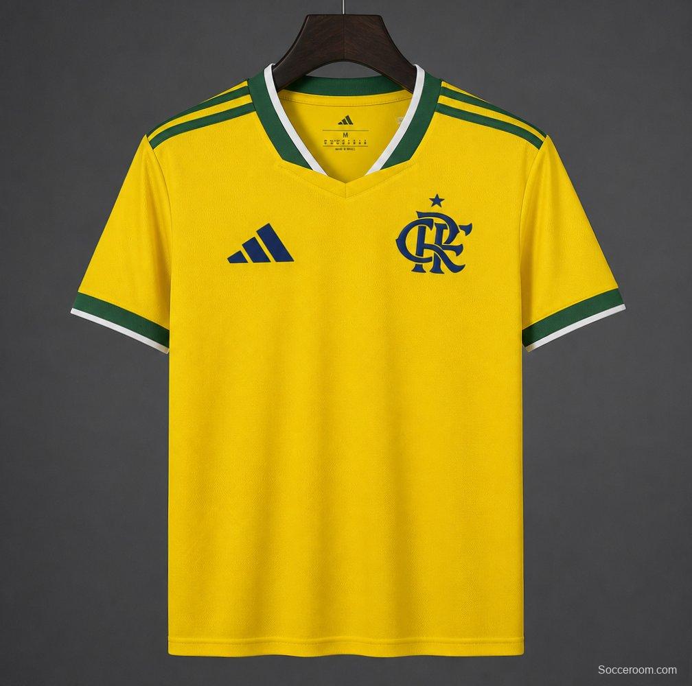 26/27 Brazil x Flamengo Yellow Special Jersey
